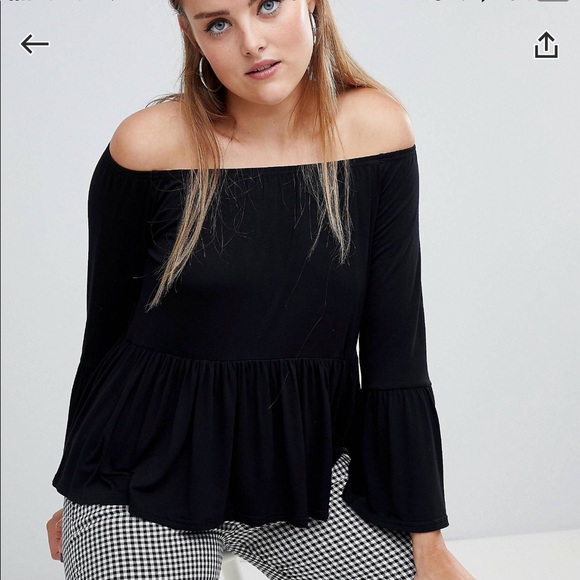 ASOS Bardot Top - Picture 2 of 5